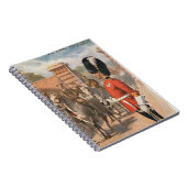 British Dragoons Royal Scots Greys postcard ノートブック (右側)