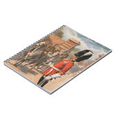 British Dragoons Royal Scots Greys postcard ノートブック (左側)