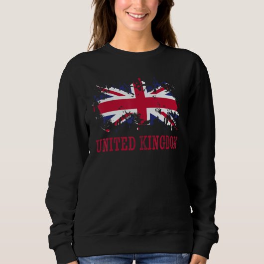 British enthusiasts for United Kingdom and United  スウェットシャツ (正面)
