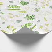 British Ferns in Victorian Drawings Wrapping Paper ラッピングペーパー (角)