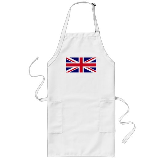 British Flag ロングエプロン (正面)