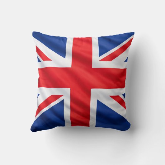 British Flag – Classic Union Jack Design クッション (裏面)