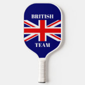British Flag Customise British Team ピックルボールラケット (裏面)