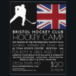 British Flag, Hockey Player, Camp Advertising チラシ<br><div class="desc">British Flag,  Hockey Player,  Camp Advertising Flyers By The Business Card Store.</div>