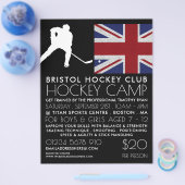 British Flag, Hockey Player, Camp Advertising チラシ (シングル)
