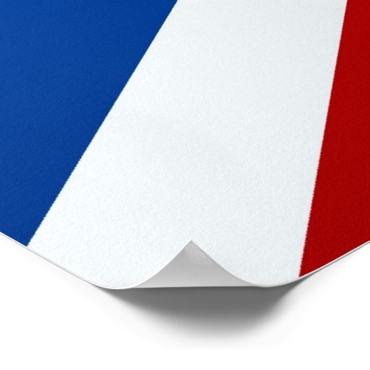 British flag poster ポスター (角)