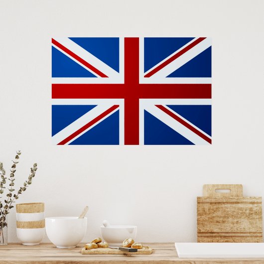 British flag poster ポスター (キッチン)