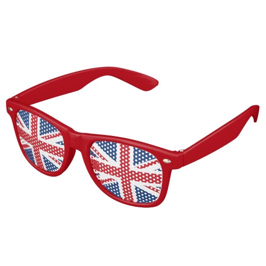 British Flag Union Jack レトロサングラス (アングル)