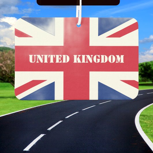 British Flag, Union Jack freshener, United Kingdom カーエアーフレッシュナー