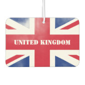 British Flag, Union Jack freshener, United Kingdom カーエアーフレッシュナー (正面)