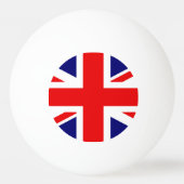 British Flag United Kingdom of England 卓球ボール (裏面)