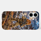 British Lion Tactical Warrior iPhone 16 Barely The Case-Mate iPhoneケース (裏面 (横))