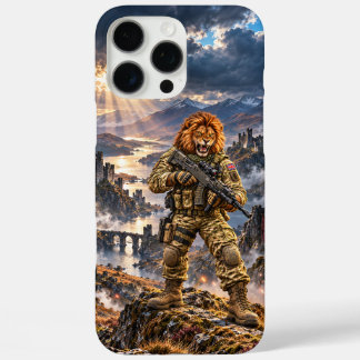 British Lion Tactical Warrior iPhone 16 Pro Max バ Maxケース
