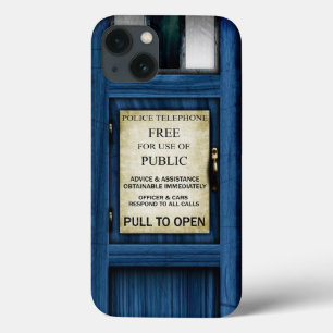 British Police Public Call Box iPhone Tough Case 13ケース