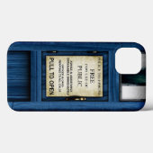 British Police Public Call Box iPhone Tough Case Case-Mate iPhoneケース (裏面 (横))