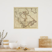 British Possessions in North America ポスター (キッチン)