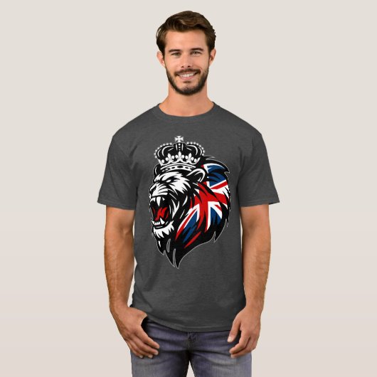 British Pride Lion  Tシャツ (正面フル)