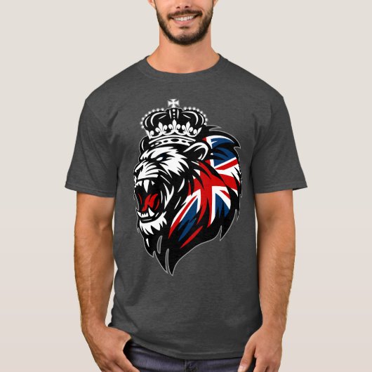 British Pride Lion  Tシャツ (正面)
