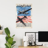 British Propaganda Poster for Egypt The darkness ポスター (ホームオフィス)