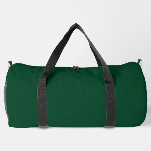 British Racing Green ダッフルバッグ (裏面)