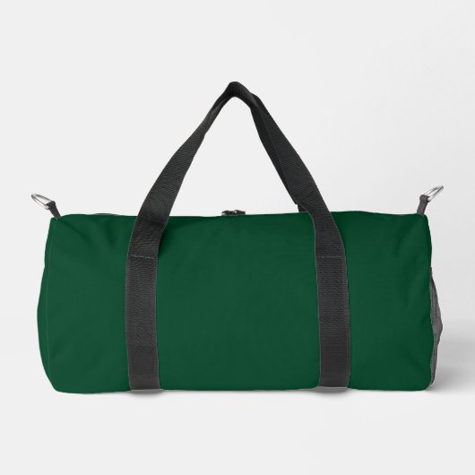 British Racing Green ダッフルバッグ (正面)