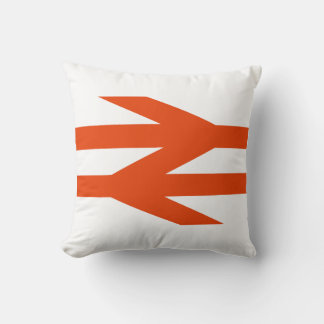 British Rail Double Arrow Logo クッション