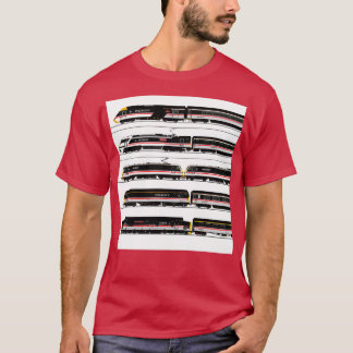 BRITISH RAIL INTERCITY TRAINS Tシャツ