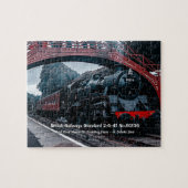 British Railways 2-6-4T no.80136 - Add Name ジグソーパズル (横)