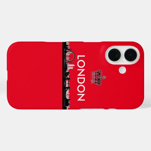 British Red London Case-Mate iPhoneケース (裏面 (横))