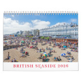 British seaside 2026 calendar カレンダー (カバー)