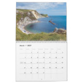 British seaside 2026 calendar カレンダー (3月 2027)
