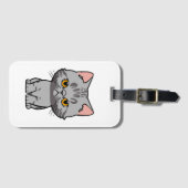 British Shorthair ラゲッジタグ (正面横)