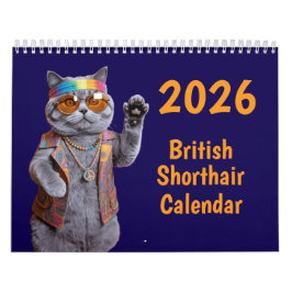 British Shorthair Calendar カレンダー
