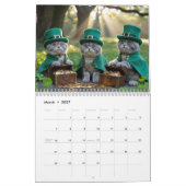 British Shorthair Calendar カレンダー (3月 2027)