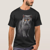British Shorthair Cat 10 Tシャツ (正面)