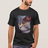 British Shorthair Cat 7 Tシャツ (正面)