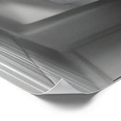 British Shorthair Cat Bathrobe Print, Funny ポスター (角)