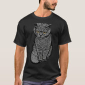 British Shorthair Cat  Feline Meow Kitty Tomcat An Tシャツ (正面)