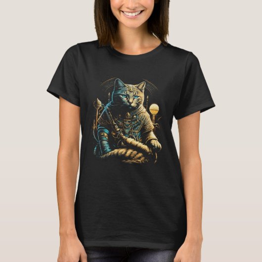 British Shorthair Cat  Pharaoh British Shorthair C Tシャツ (正面)