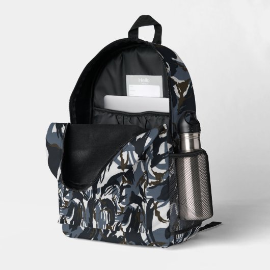 British Soldier Urban Military Camouflage  プリントバックパック (裏面右端 (見開き))