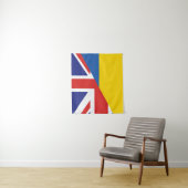 British support towards Ukraine Sherpa Blanket タペストリー (インサイチュ)