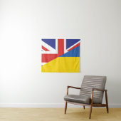 British support towards Ukraine Sherpa Blanket タペストリー (インサイチュ(横))