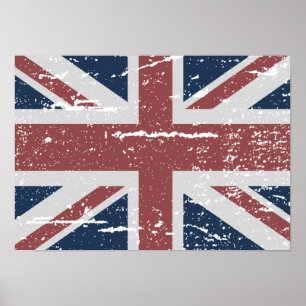 BRITISH UNION JACK ポスター