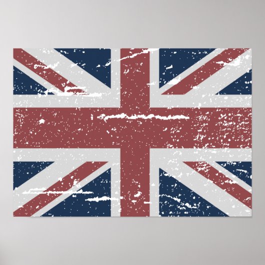 BRITISH UNION JACK ポスター (正面)