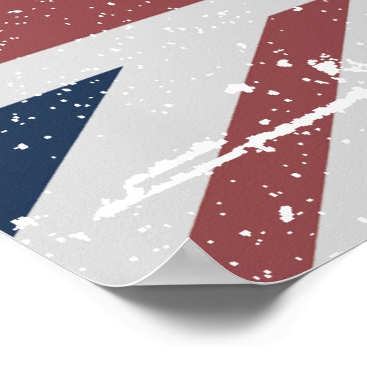 BRITISH UNION JACK ポスター (角)