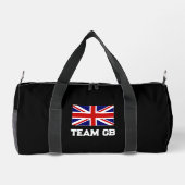 British Union Jack flag of United Kingdom custom ダッフルバッグ (裏面)