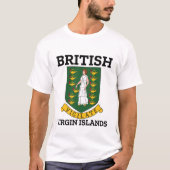 British Virgin Islands coat of arms Tシャツ (正面)