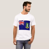 british virgin islands flag tシャツ (正面フル)