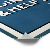 British WWI Propaganda Poster Zeppelin warning Art ポスター (角)