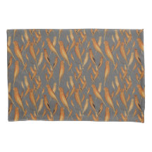 British Yorkshire Canary Gray Brocade背景